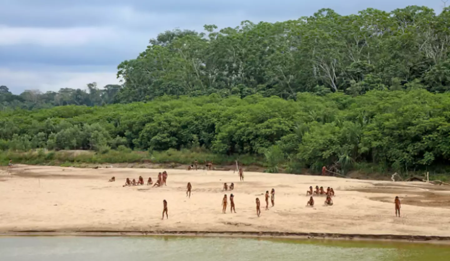 The Mashco Piro have been spotted in a neighbouring village (Survival International)