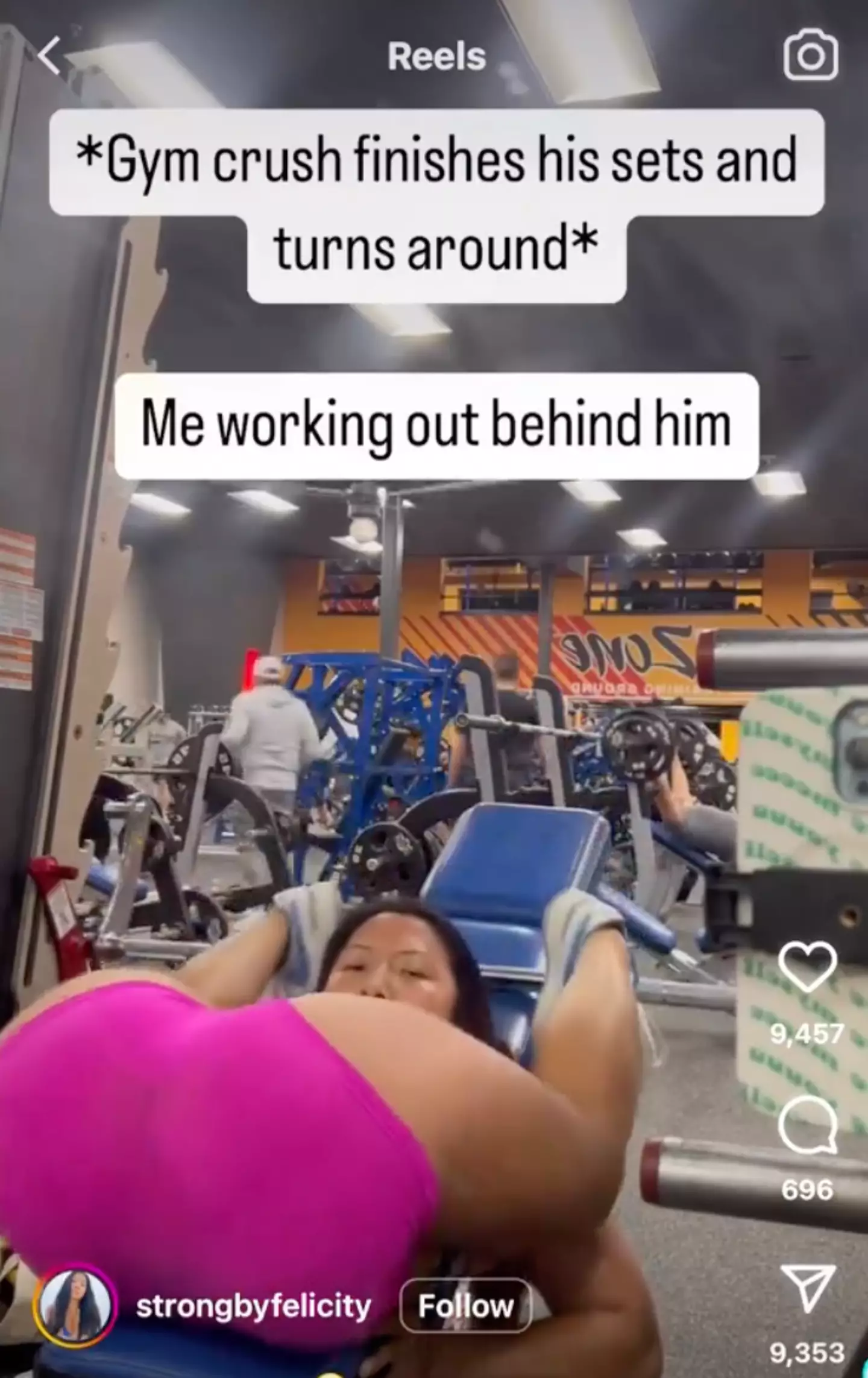Joey Swoll called out this woman for her 'inappropriate' exercise.