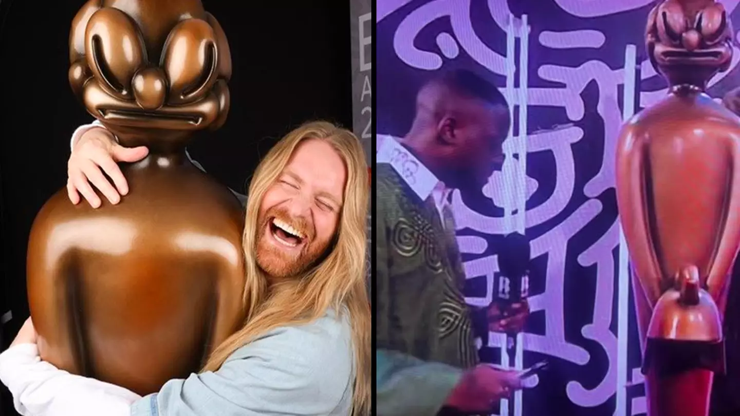 Brit Award statue is being compared to a penis and it's impossible not to see