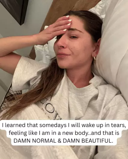 Corrina says it's still normal to miss alcohol now and again (Instagram/@corrina.dunne)