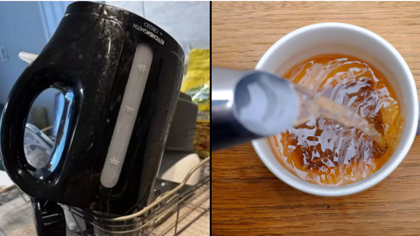 American mocked by Brits for 'drying out' electric kettle after making a cup of tea