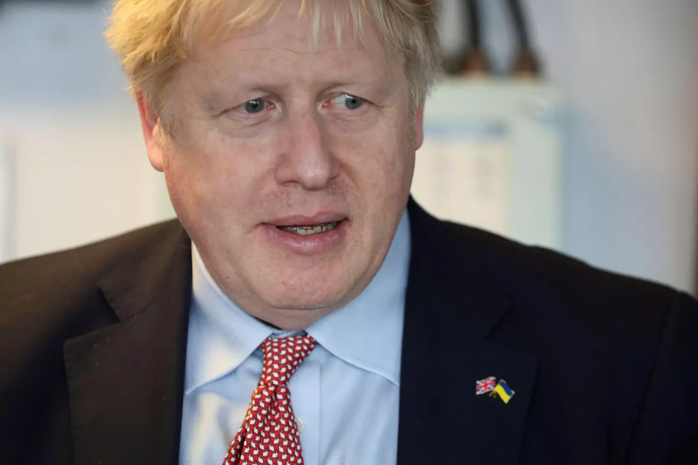 Boris Johnson expressed his concerns about potential chemical weapon usage.