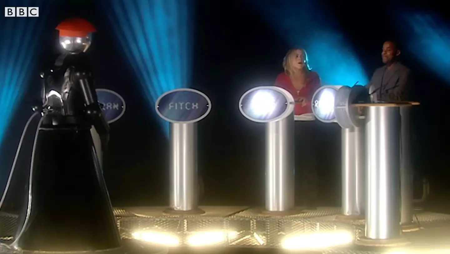 The Doctor Who episode shows Rose forced onto a fatal version of The Weakest Link.