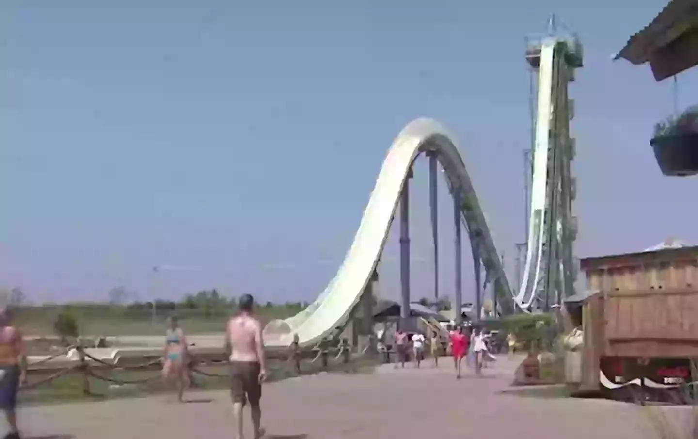 It was the tallest waterslide in the world at the time (The Atlantic)