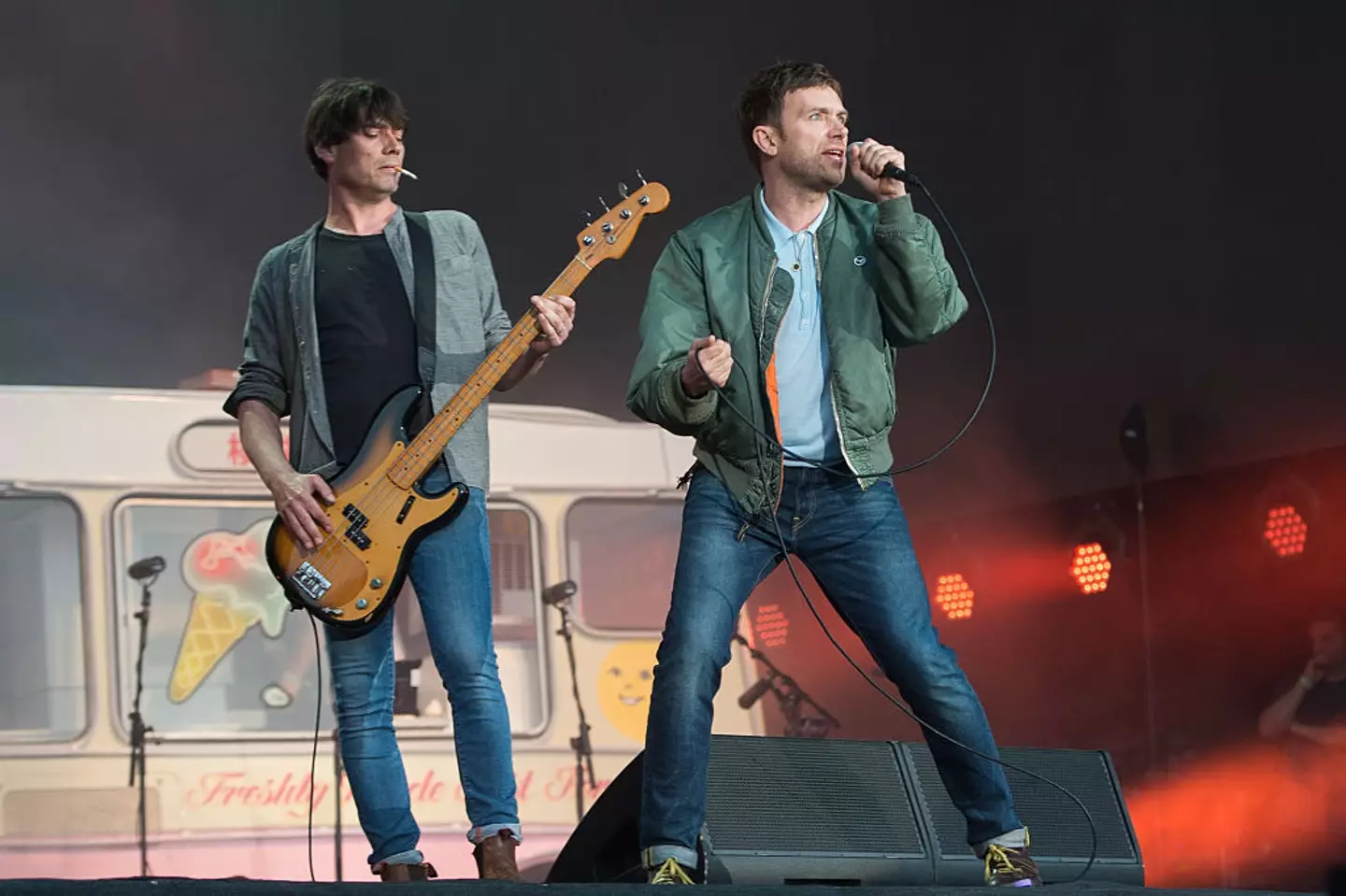 Blur's frontman Alex James is behind the event (Getty/Samir Hussein)