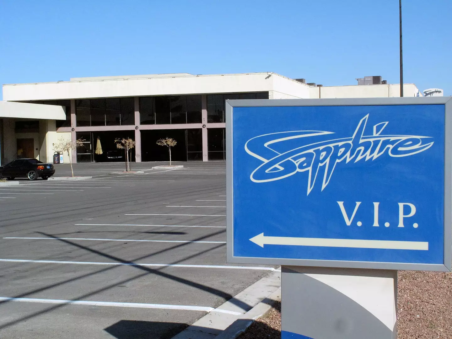 Sapphire Gentlemen’s Club.