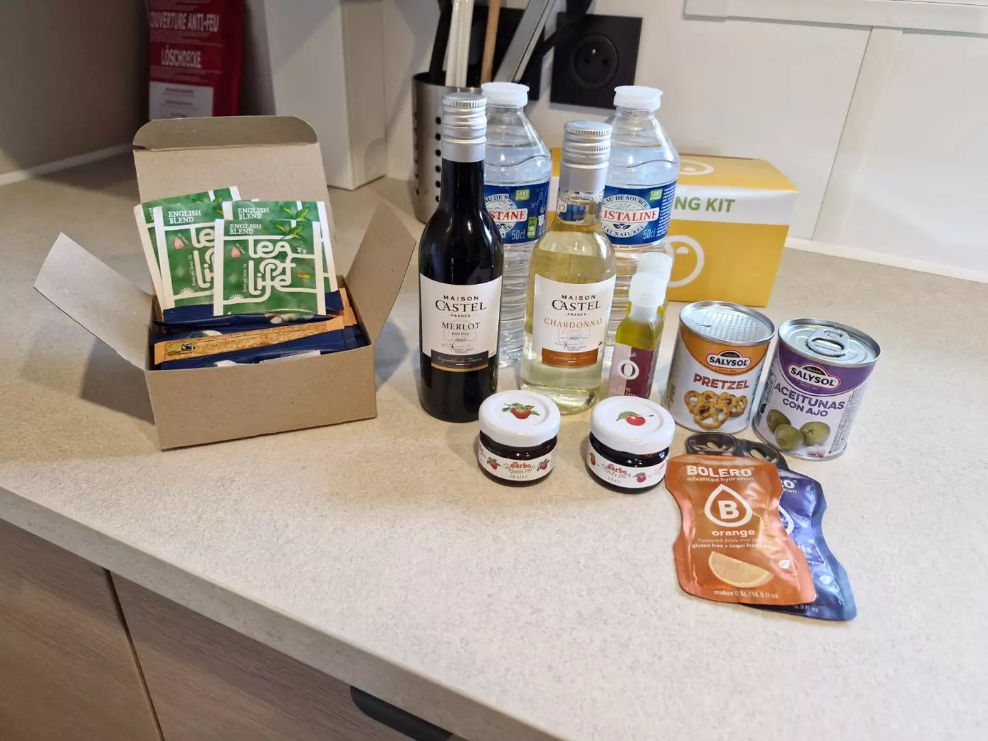 The Eurocamp welcome pack which is probably worth getting (LADbible)