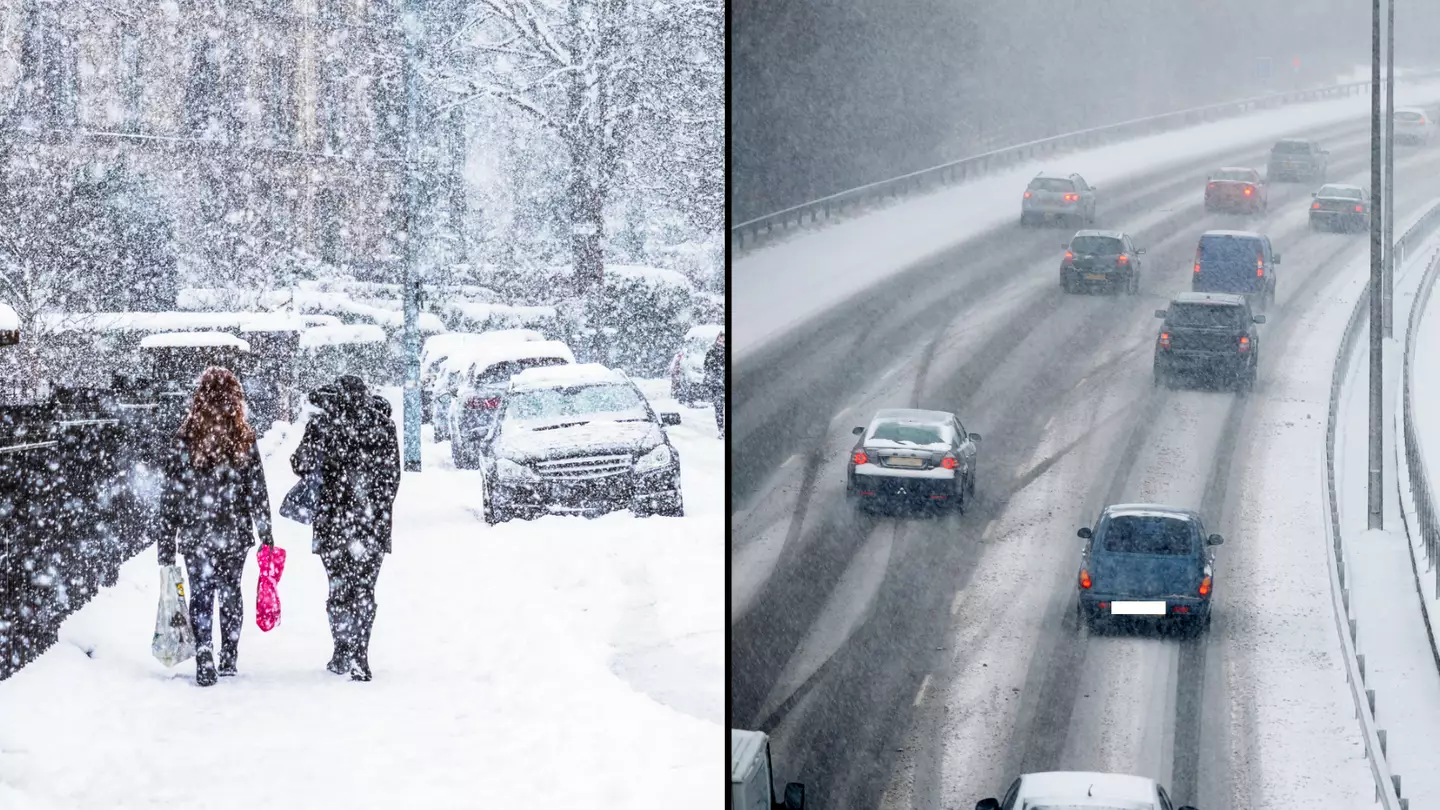 Met Office issues urgent travel warning as snow bomb batters UK