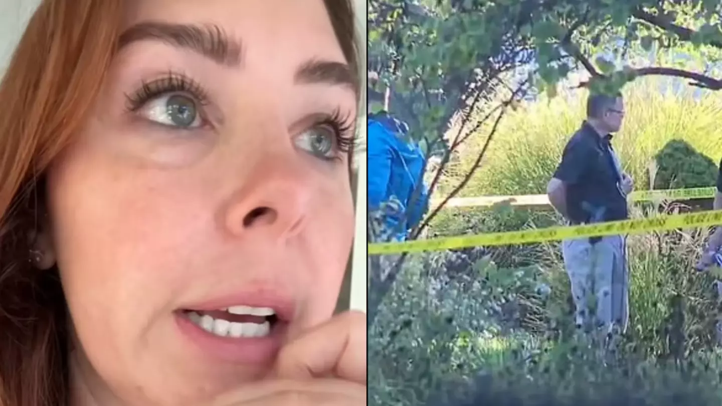 Garden renovation turns into crime scene after woman makes grim discovery