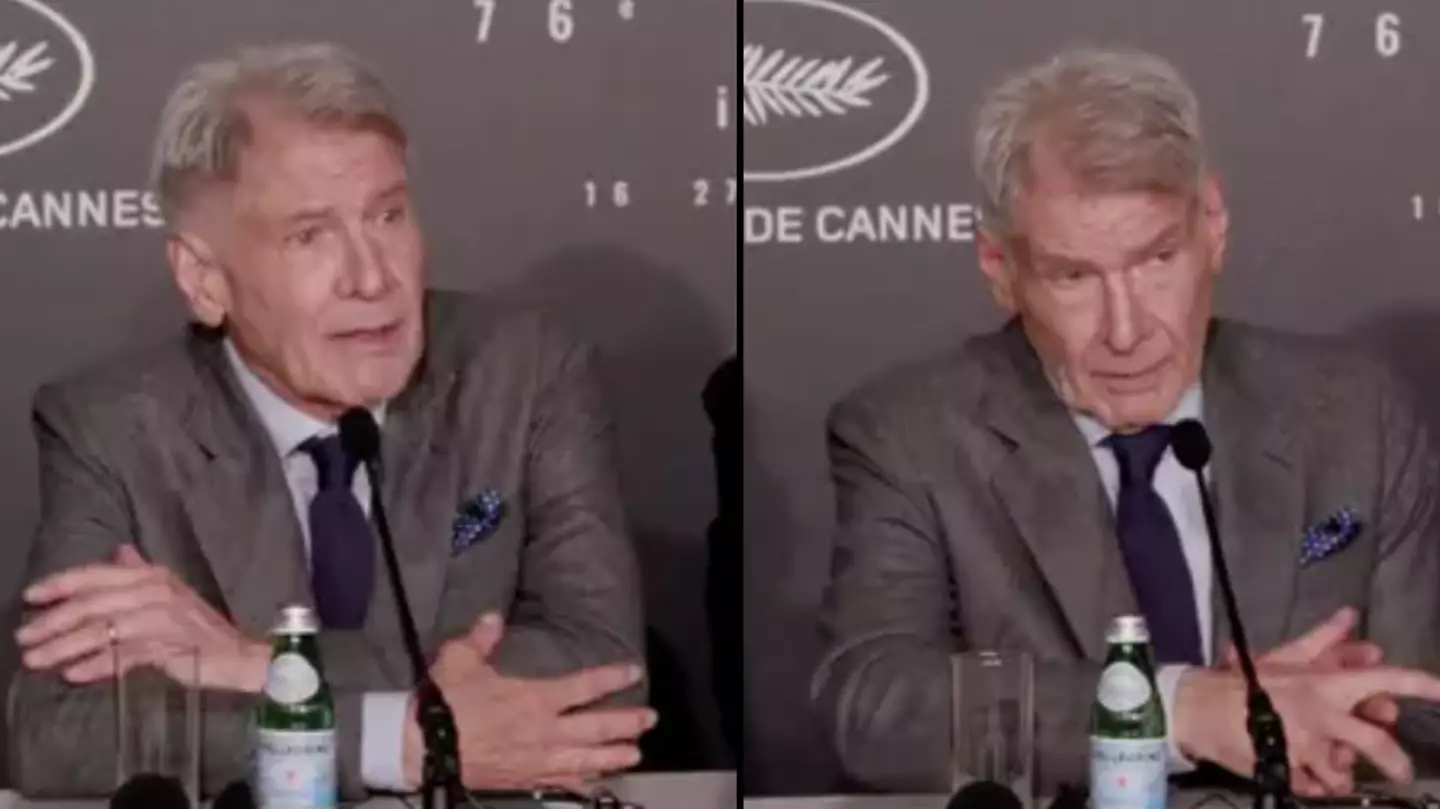 Harrison Ford praised for hilarious reaction to reporter telling him he is 'still very hot'