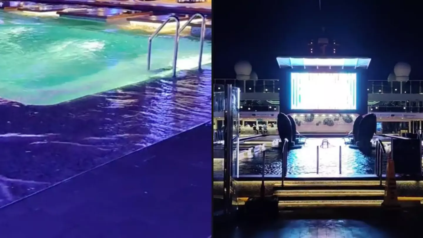 People vow to ‘never’ go on a cruise after seeing ‘terrifying’ reality of what they look like at night