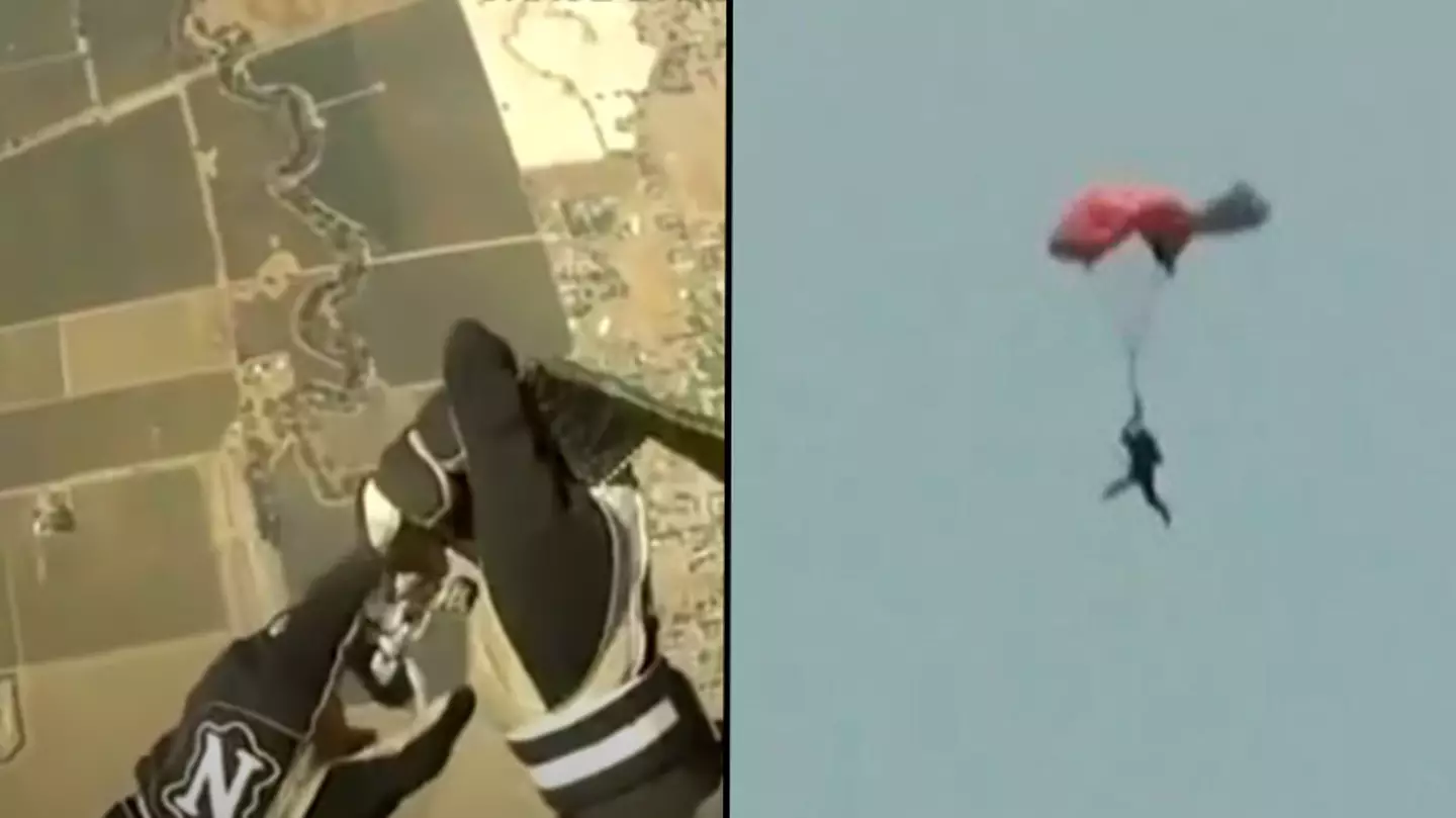 Skydiver miraculously survives 8,000-foot fall without parachute