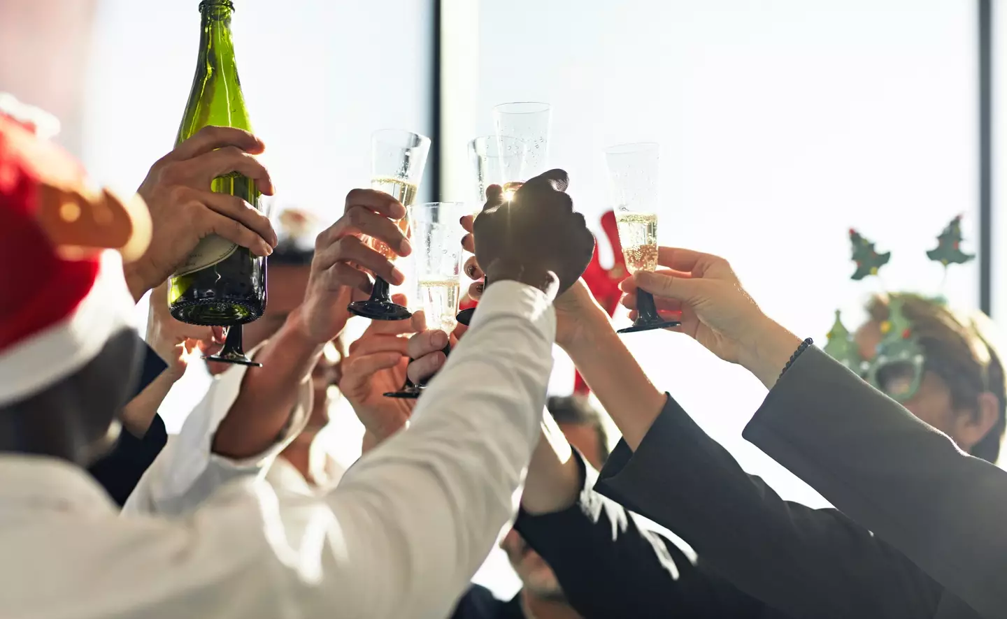 Be careful of how merry you get at your work's Christmas do this December (Getty Stock Image)