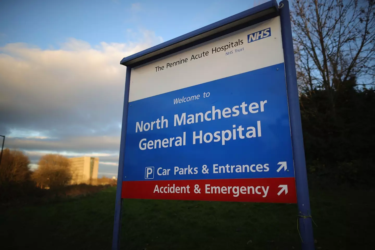 The mum, 34, and her daughter Agnes Lily both tragically passed away at the Manchester hospital (Christopher Furlong/Getty Images)