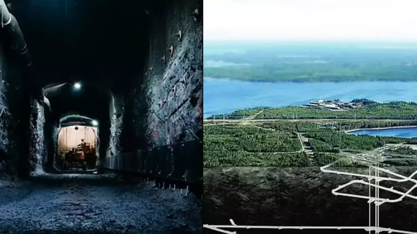 First-ever £3 billion 'tomb' that's 1,500ft underground will be sealed off from humans for 100,000 years