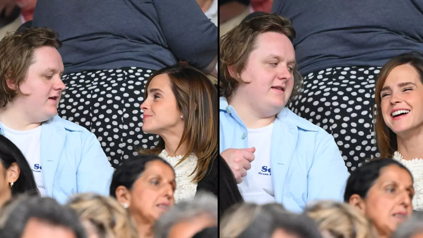 People shocked by Lewis Capaldi and Emma Watson's 'unexpected' friendship as they're spotted at Wimbledon