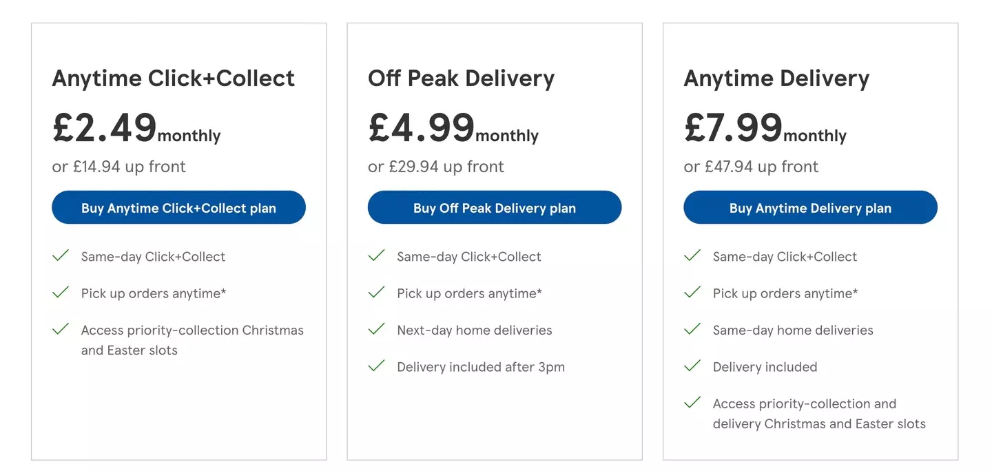 The plans are perfect for organised shoppers.