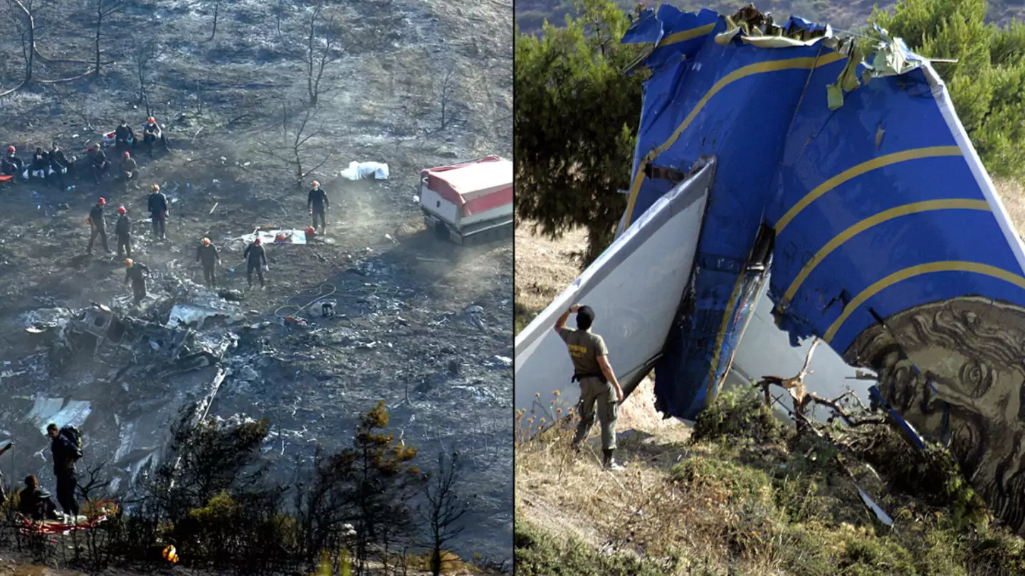 Chilling words of fighter jet pilot who witnessed 'ghost plane' crash that killed all 115 passengers and crew onboard