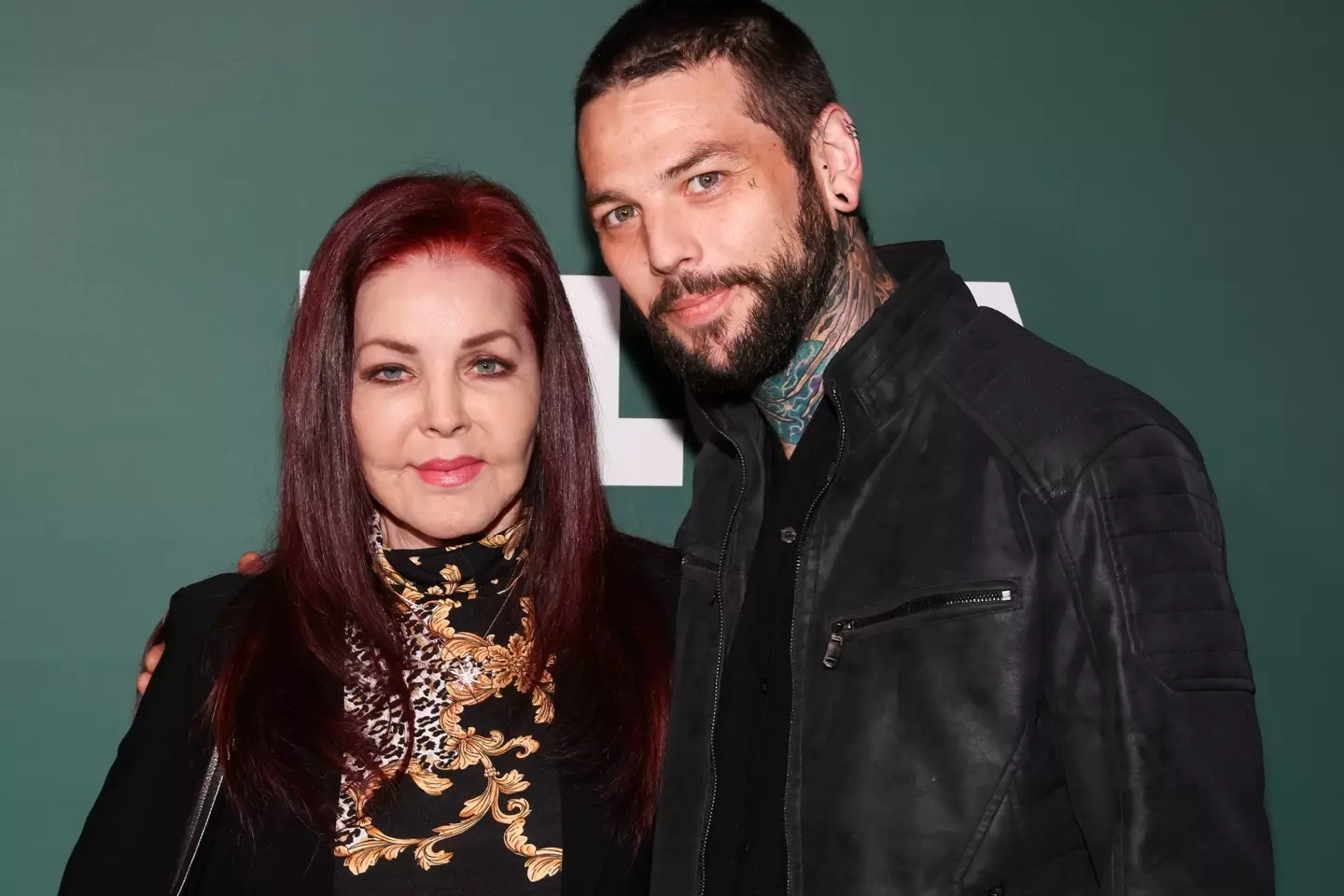 Priscilla Presley and her son Navarone (Paul Archuleta/Getty Images)