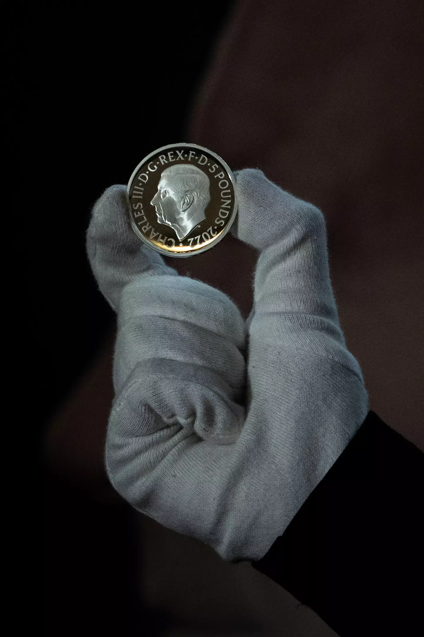 One of the new coins.