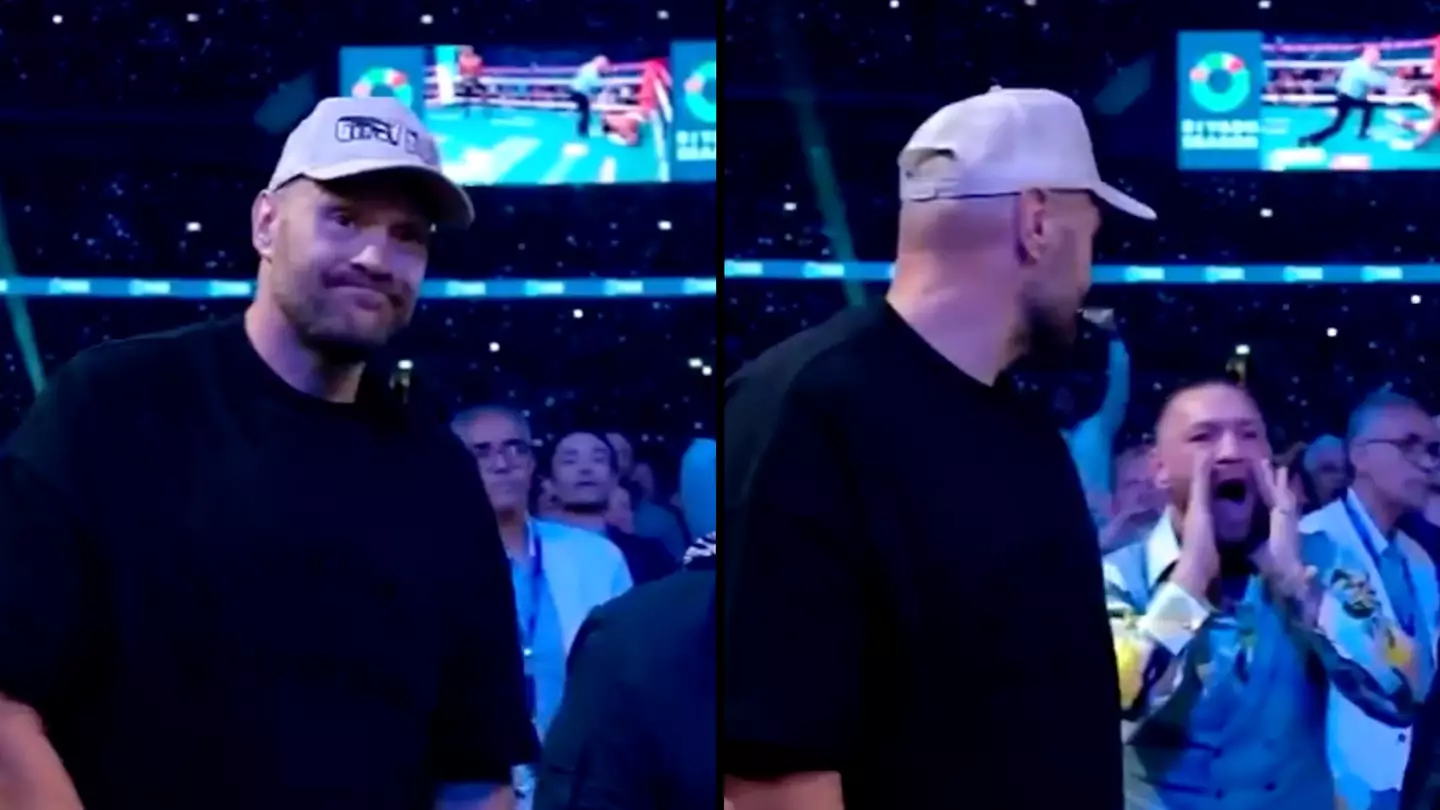 Viewers spot Tyson Fury reaction as Anthony Joshua got knocked out by Daniel Dubois