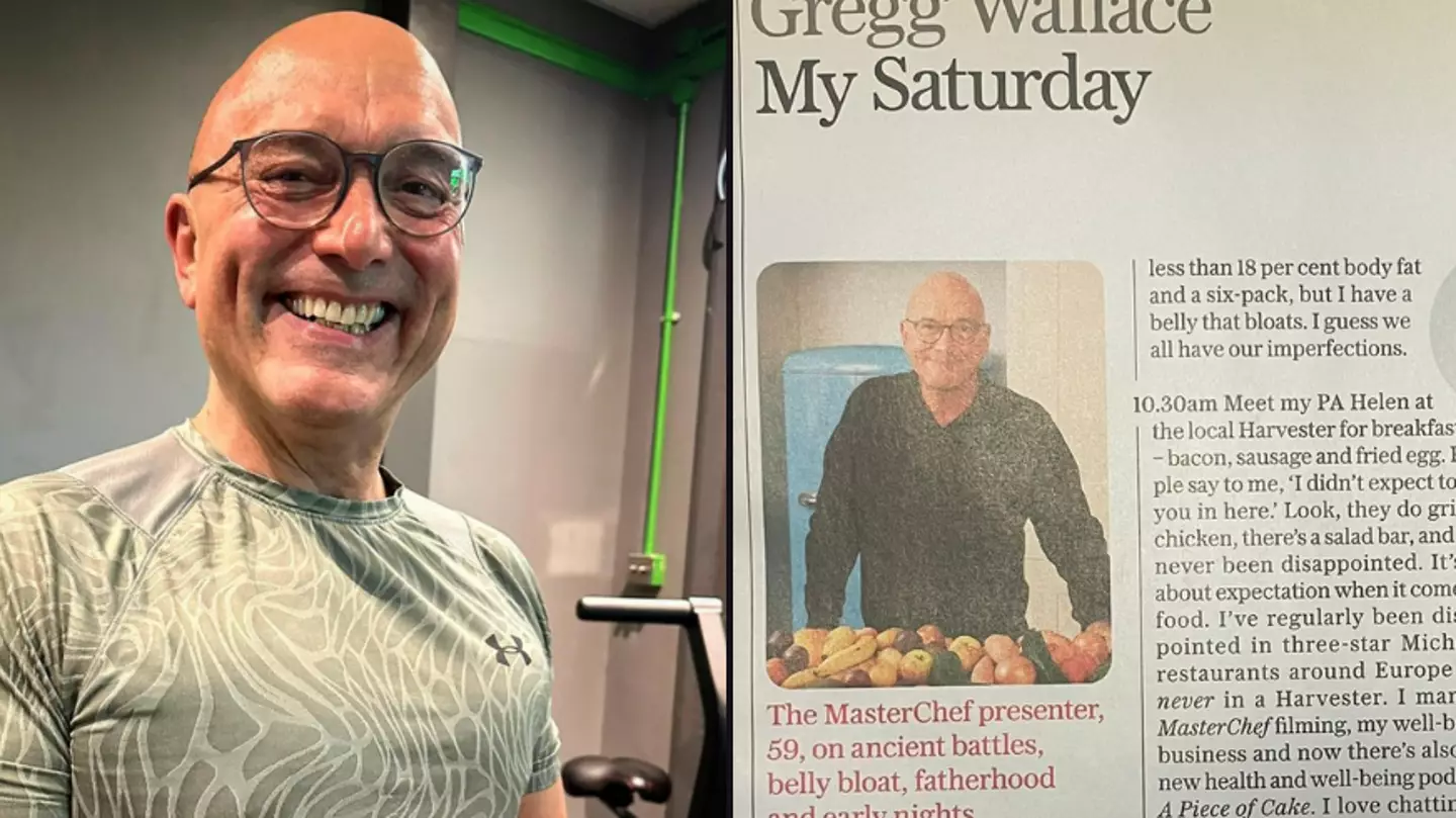 Gregg Wallace’s Saturday routine leaves people in disbelief