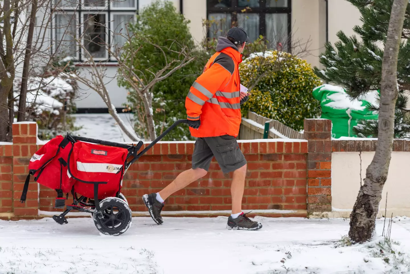 Some postal workers simply see them as an easier option as they dry quicker.