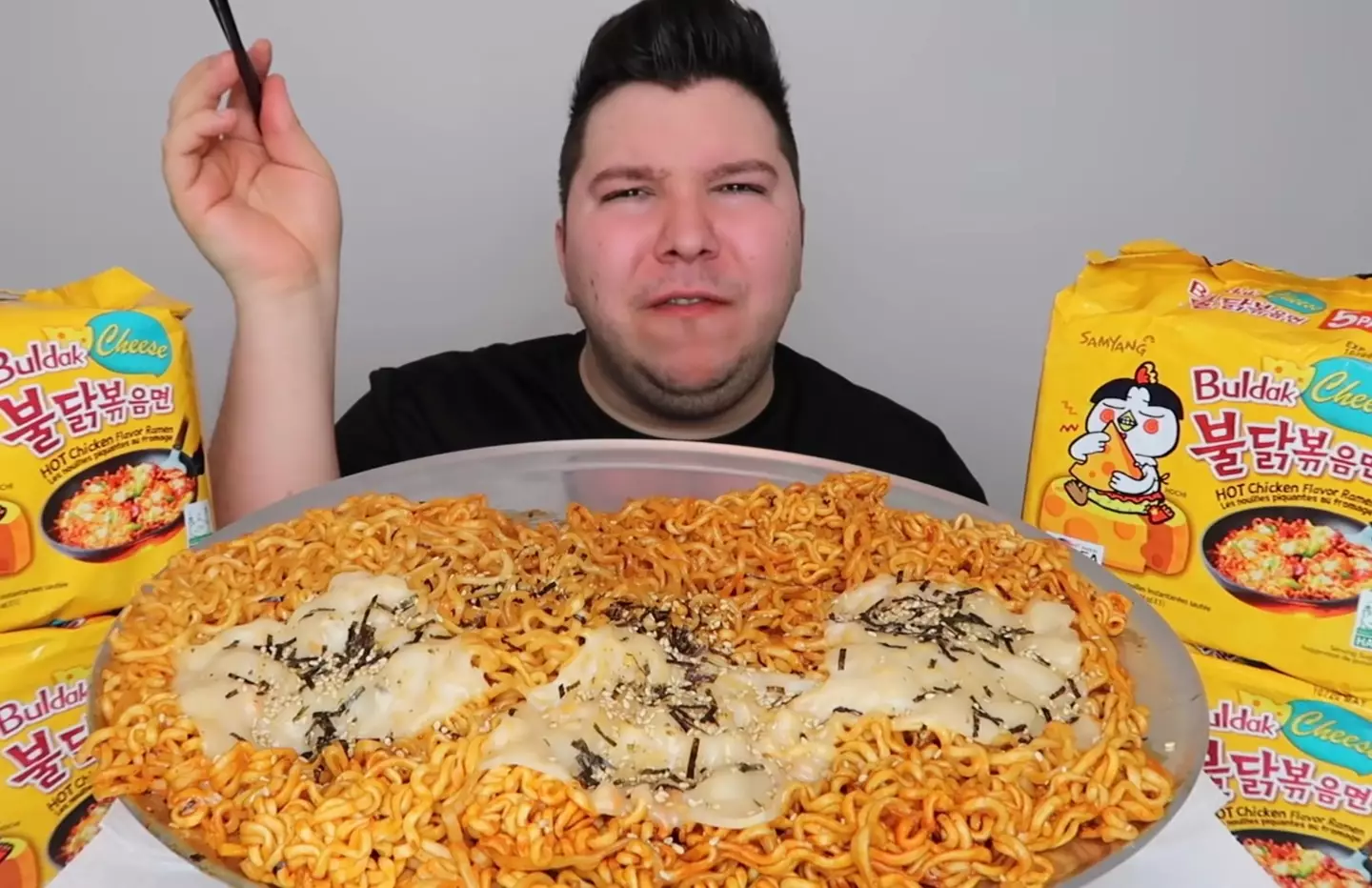 The US content creator rose to fame with his mukbang videos  (YouTube/Nikocado Avocado)