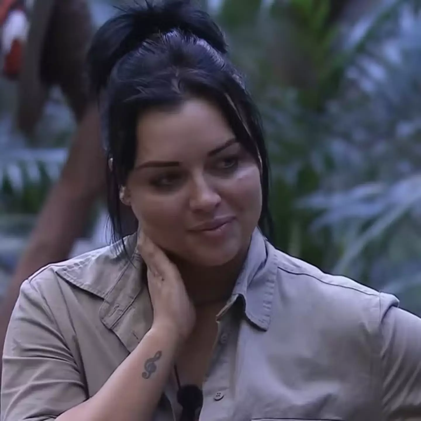 Shona McGarthy made a tearful admission about her ex on I'm A Celeb (ITV)