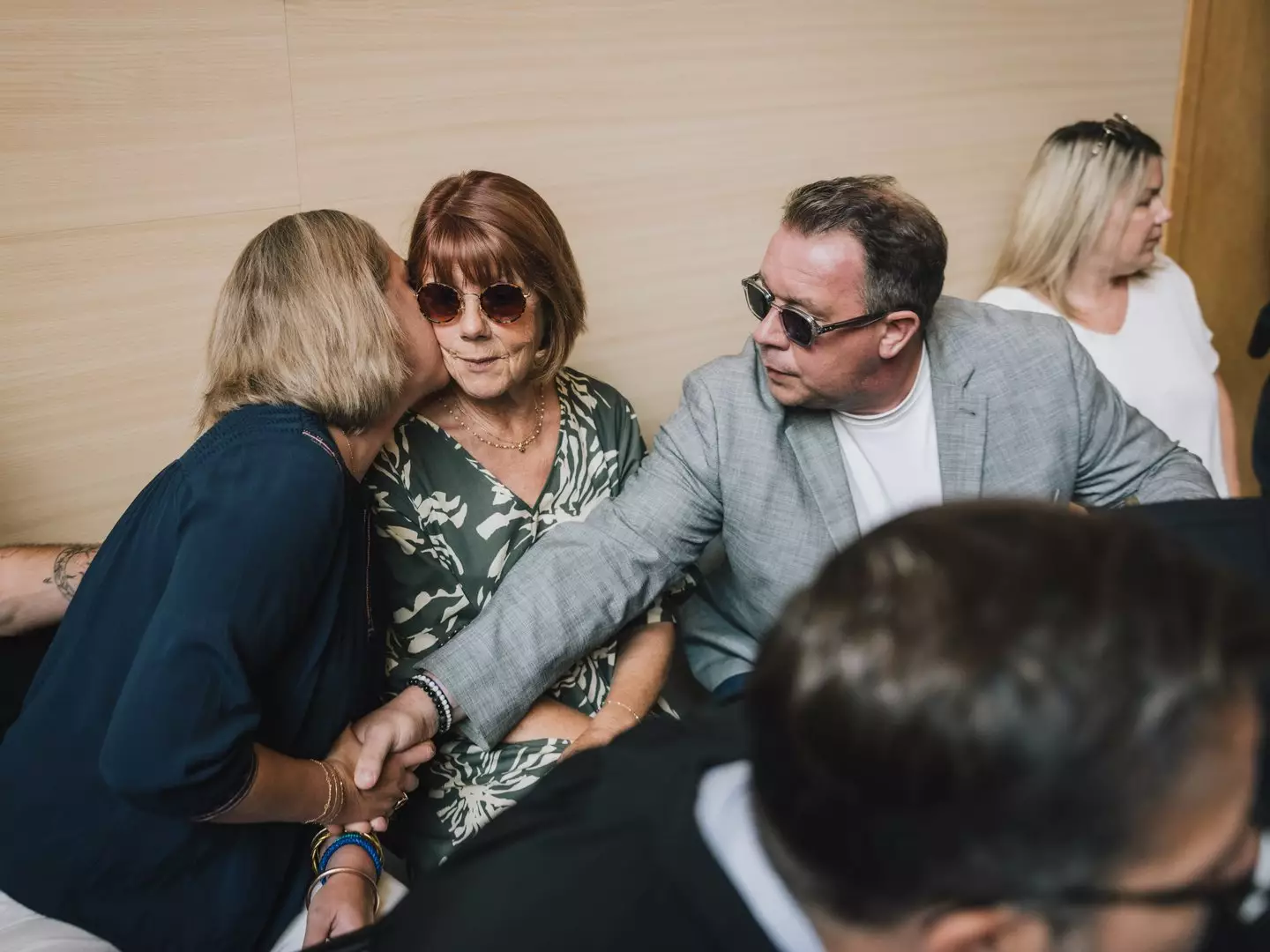 Caroline was at Gisèle’s side during the trial. (Arnold Jerocki/Getty Images)