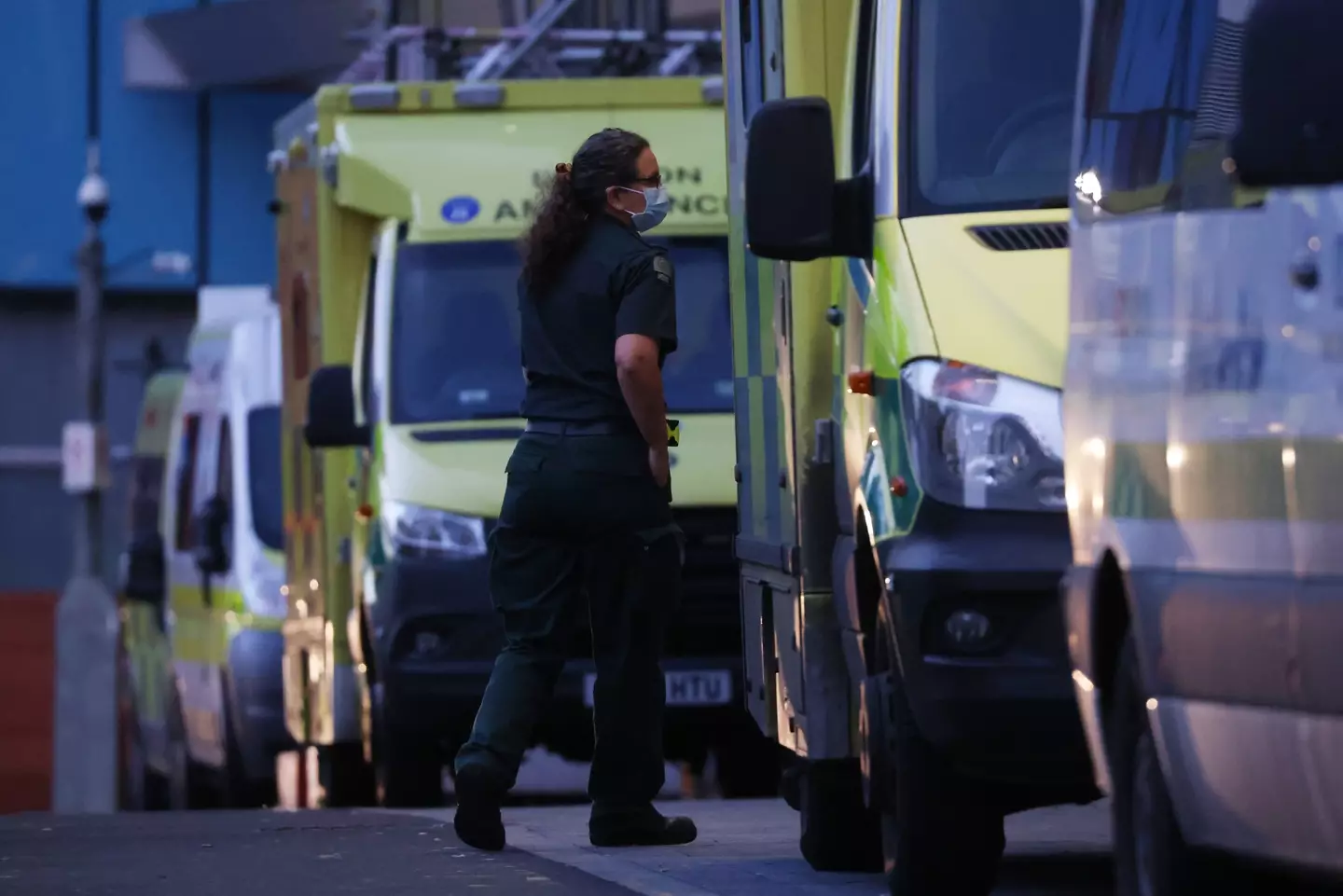 Ambulance queues outside of hospitals are likely (Hollie Adams/Getty Images)
