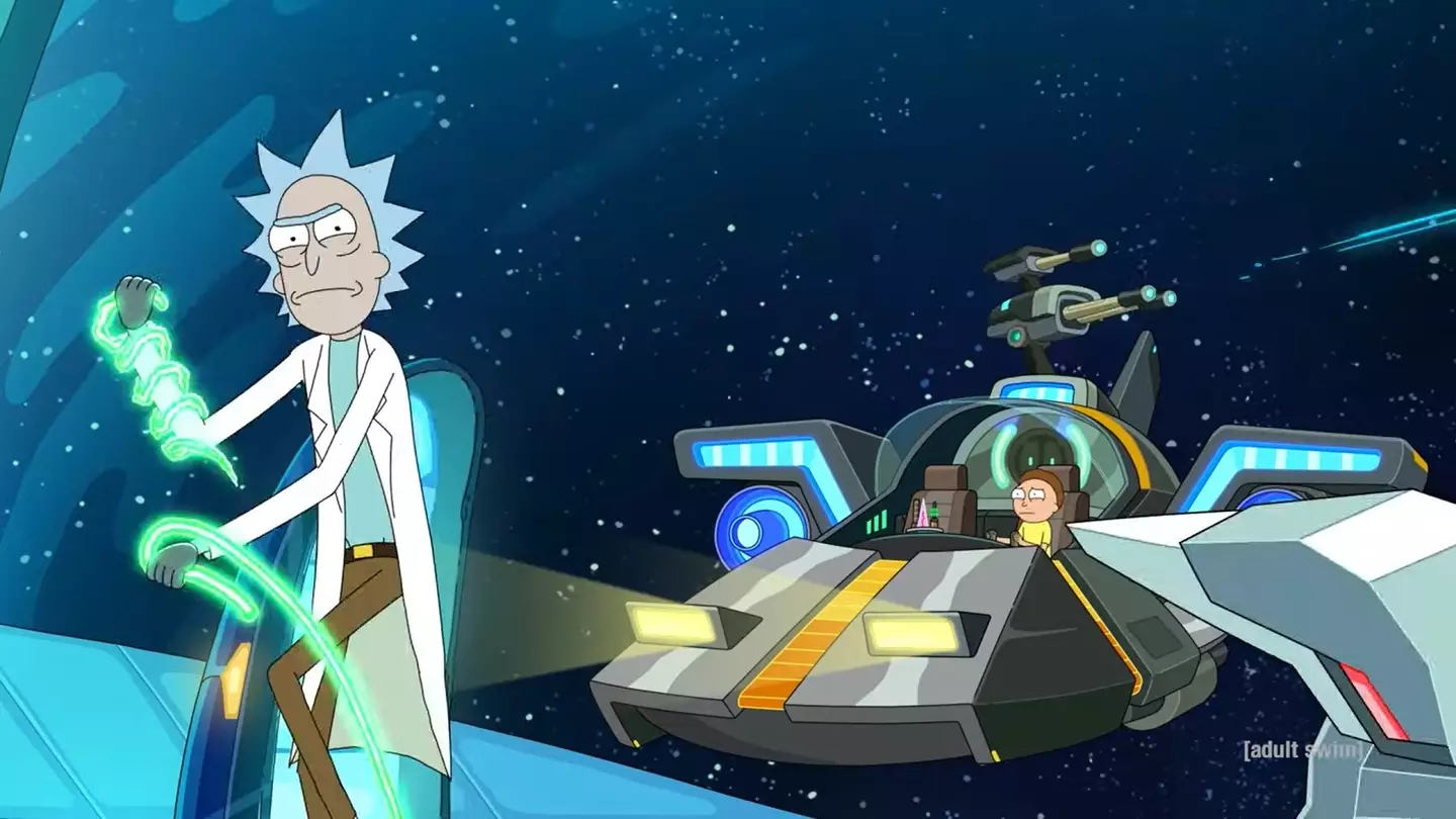 Rick and Morty are back in action next month.
