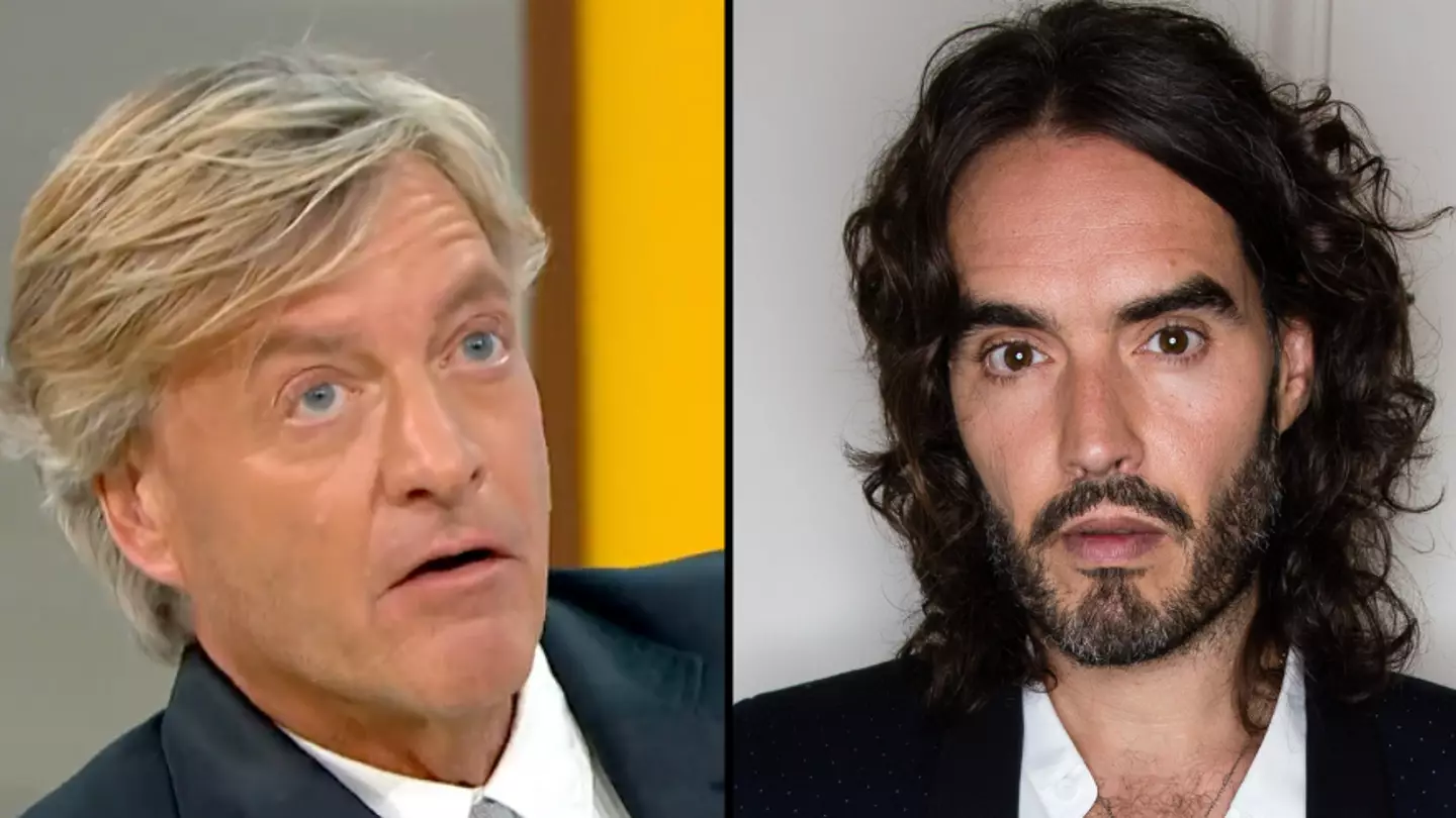 Richard Madeley speaks out after realising he features in Russell Brand documentary