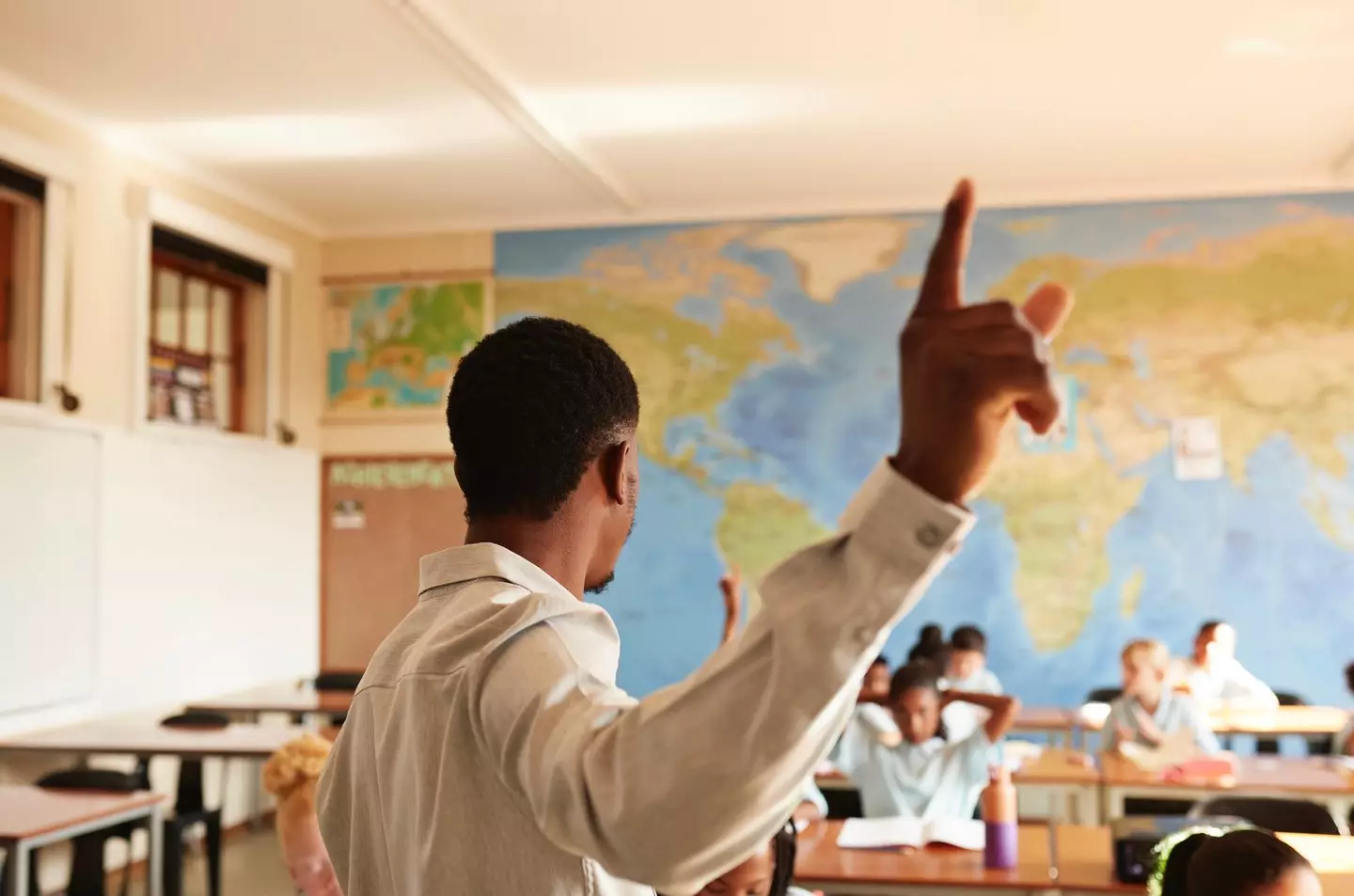 For example, teachers were considered essential workers in World War I (Getty Stock Image)