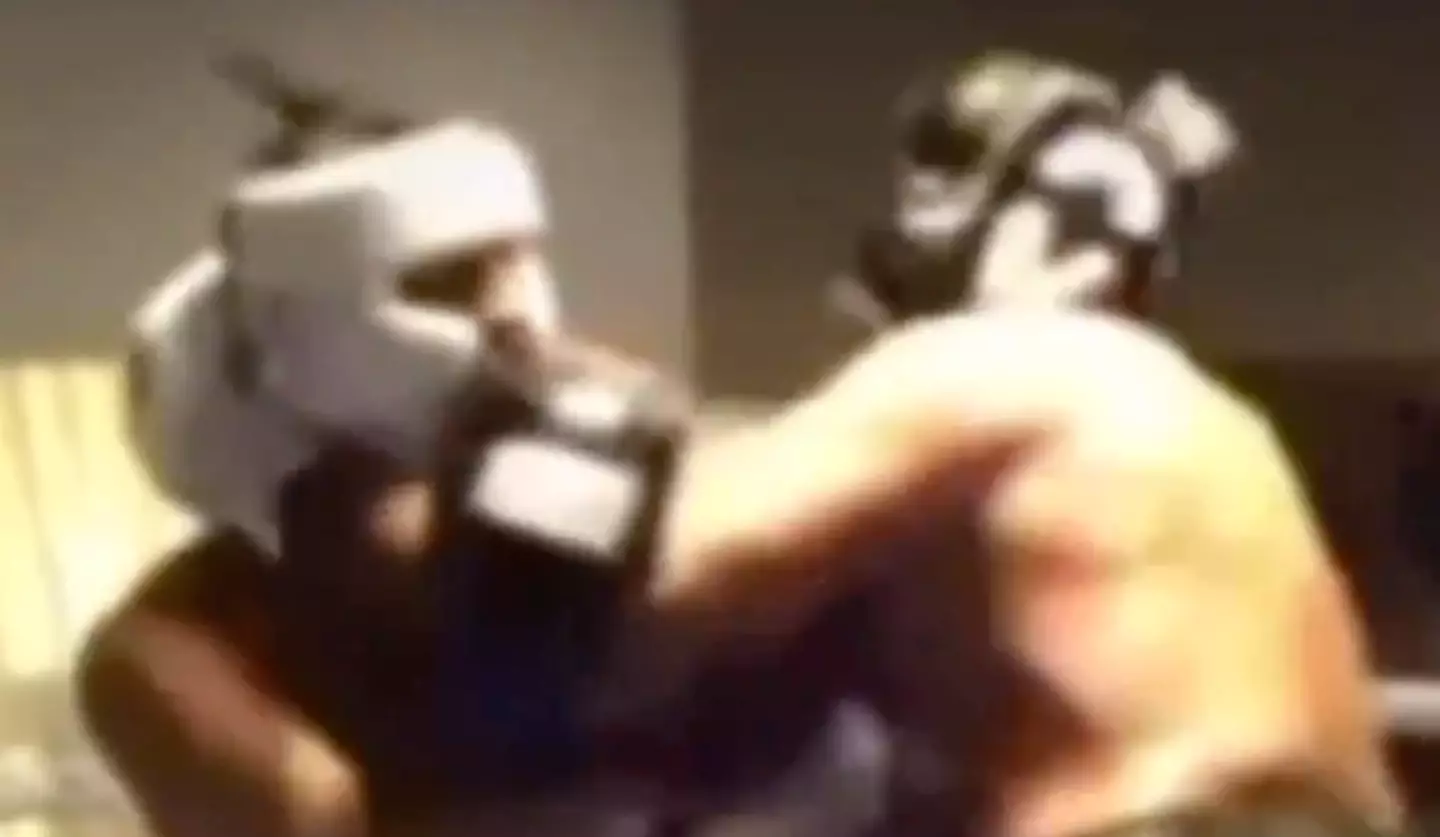 Fury sustained the deep cut while sparring.