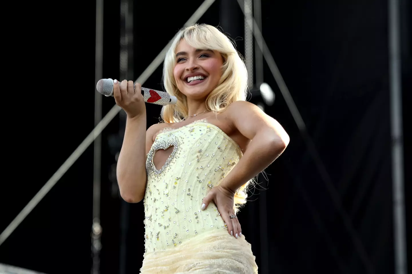 Does this mean Sabrina Carpenter is now a nepo baby? (Marleen Moise/Getty Images)