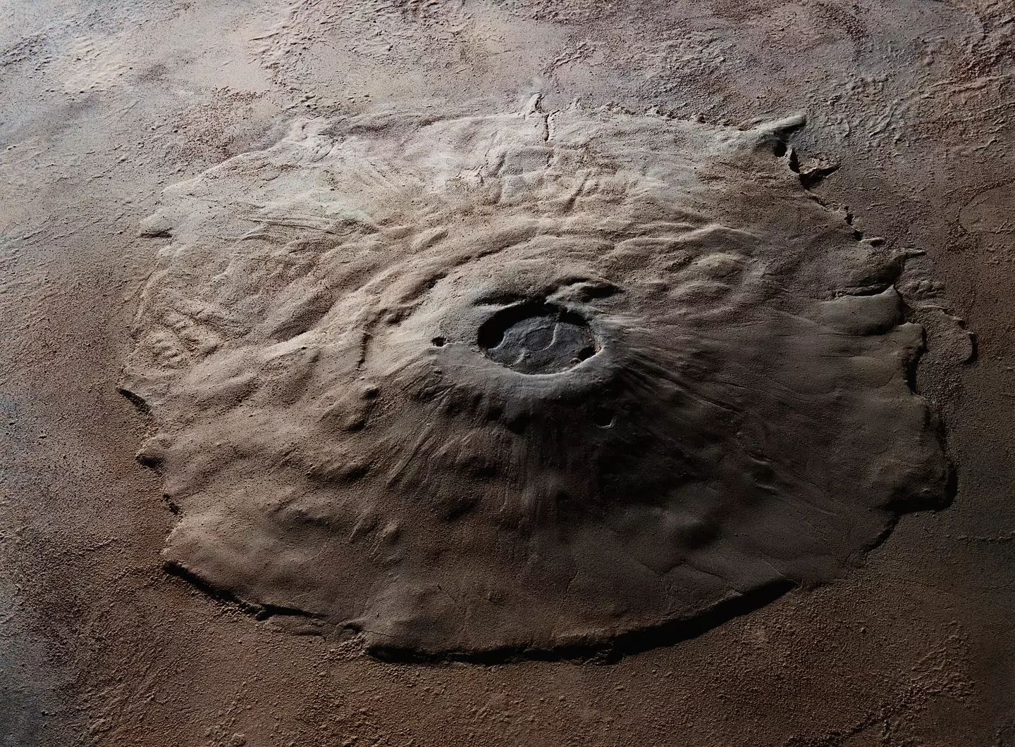 Mars is home to the largest volcano in our Solar System, but it's what's underground that new research has been looking into (CORBIS/Corbis via Getty Images)