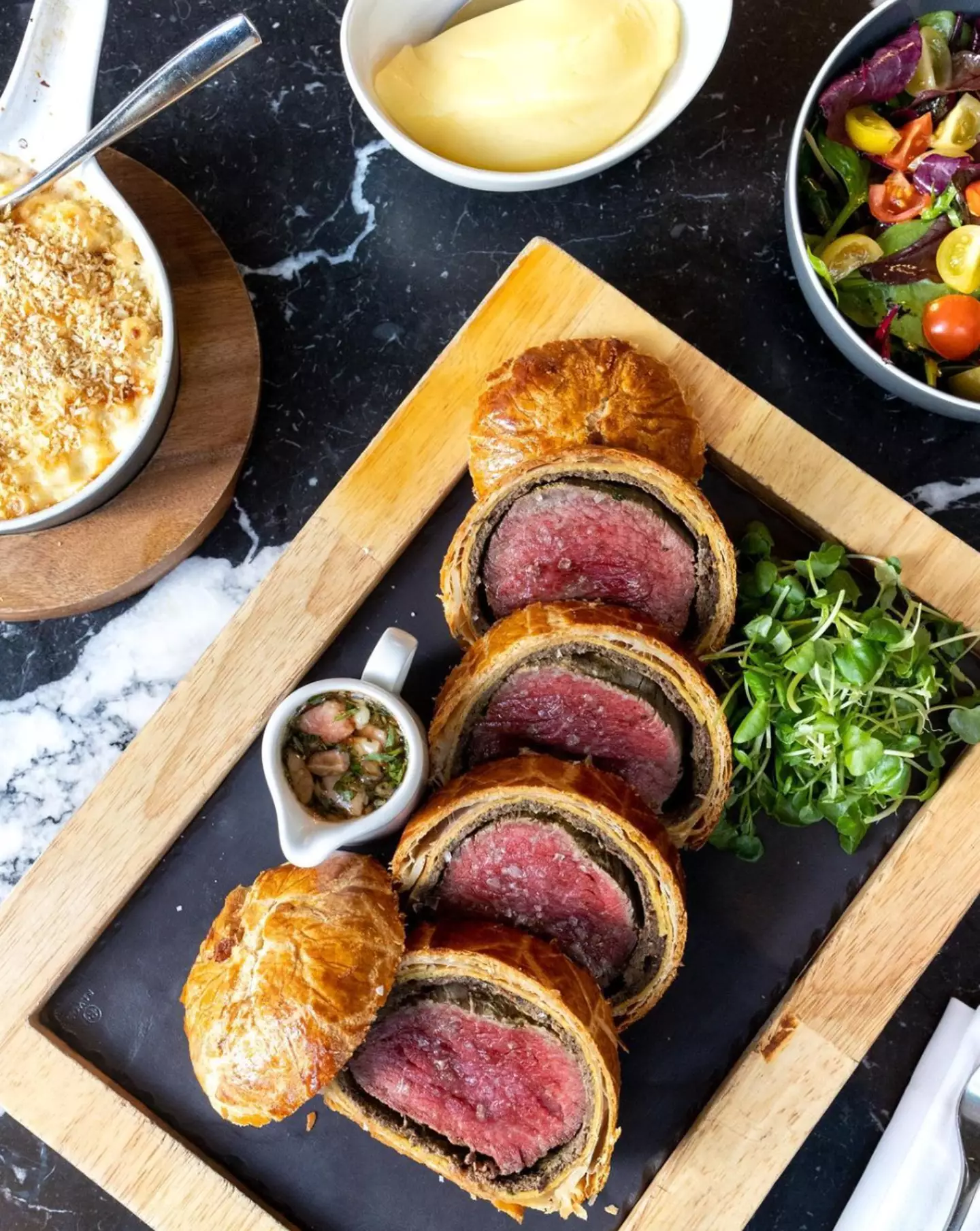 The Beef Wellington Experience at Bread Street Kitchen.