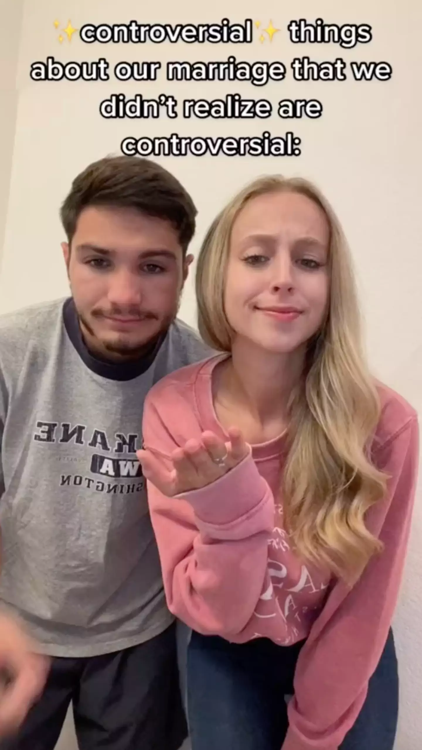 The couple insist on no secrets and share their passwords.