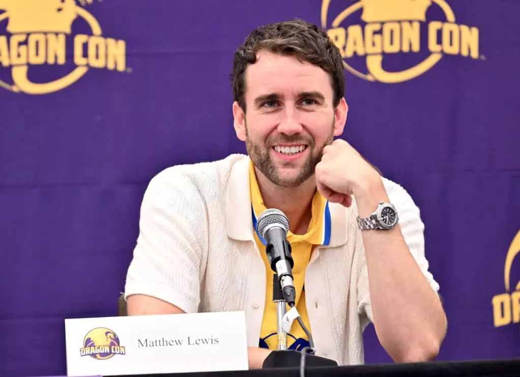 Matthew Lewis played zero-to-hero star Neville Longbottom in the films (Paras Griffin/Getty Images)