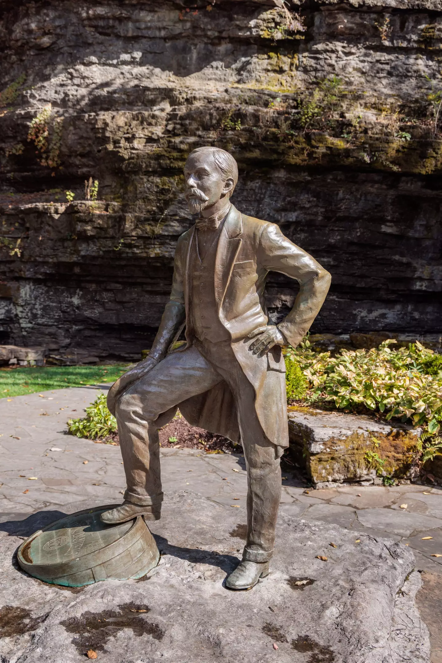 The Jack Daniels distillery is located in a dry county, meaning it's not legal to buy alcohol there (Ron Buskirk/UCG/Universal Images Group via Getty Images)