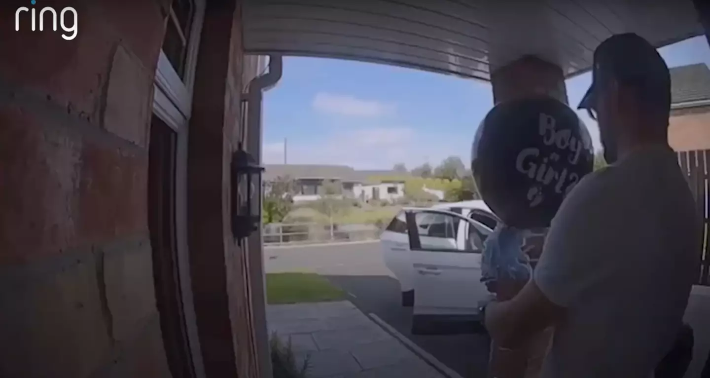 Right before disaster struck.