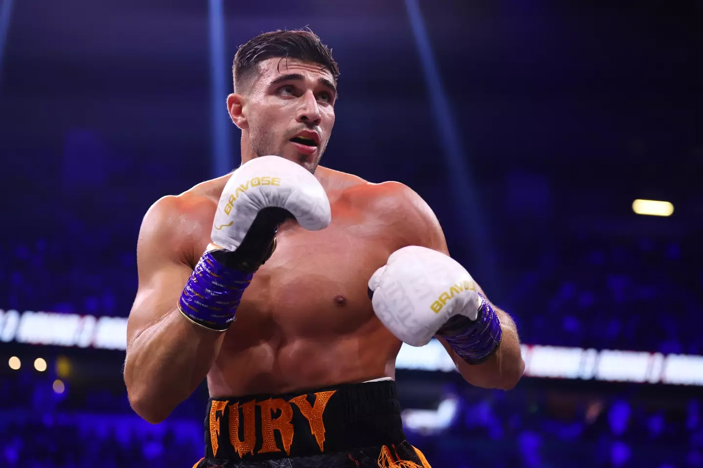 This was Fury's first fight since 2023 when he beat KSI (Matt McNulty/Getty Images)