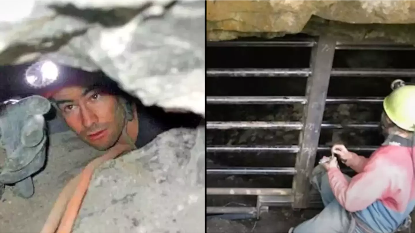 Scene of 'worst death imaginable' sealed shut after caver got stuck upside down