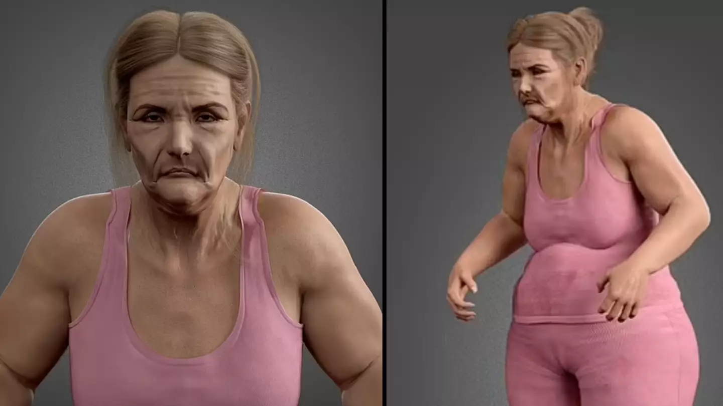 Hunchbacked model shows what remote workers will look like by 2100, according to research