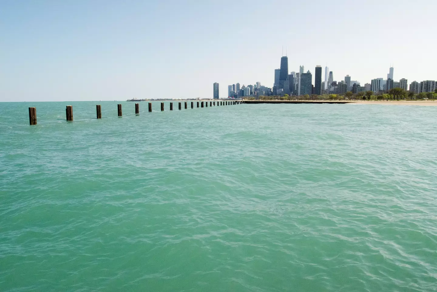 Collier's plane ultimately came down in Lake Michigan.