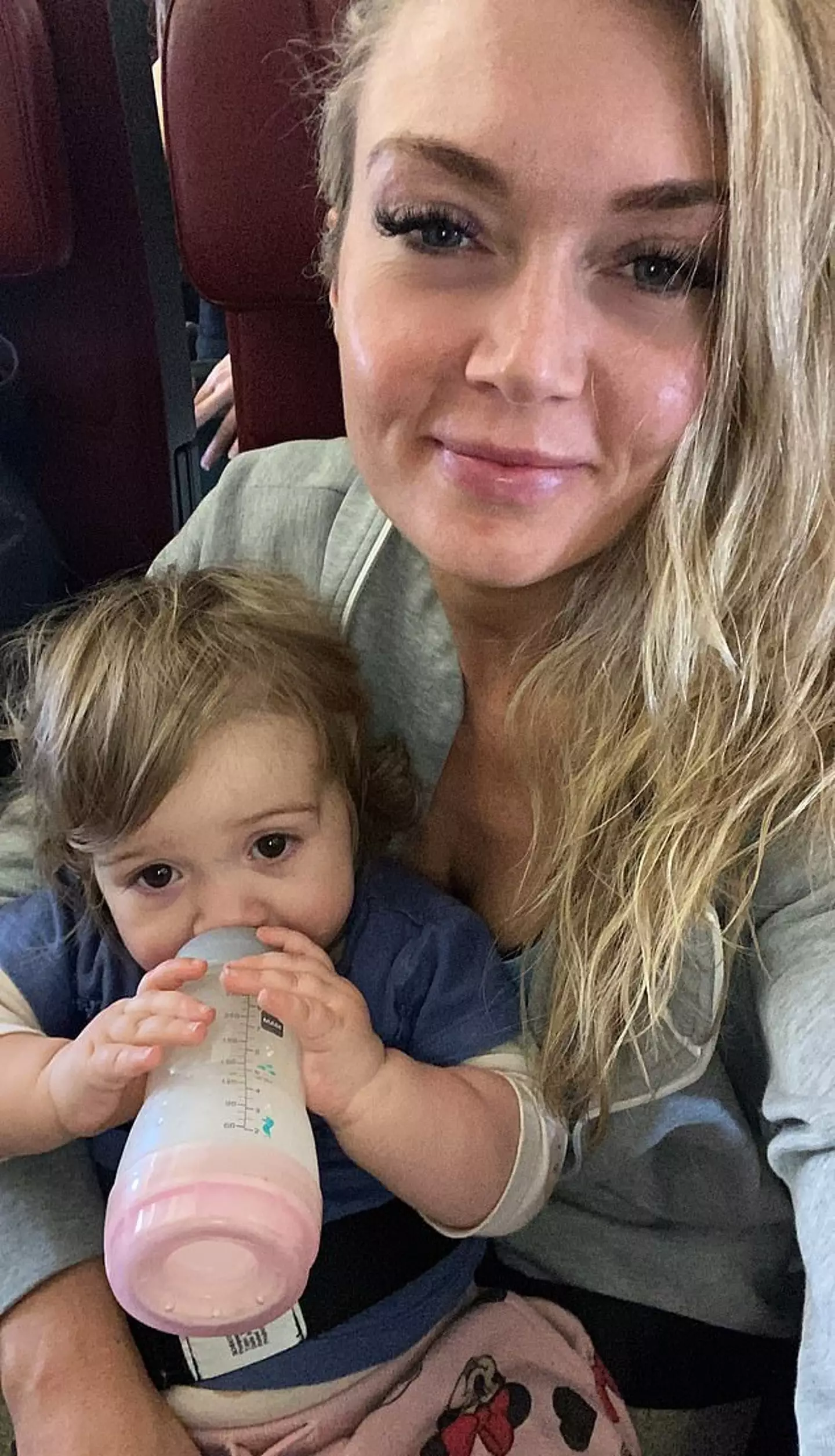 A mum-of-two says her British Airways Singapore-Heathrow flight 'fell out the sky'.