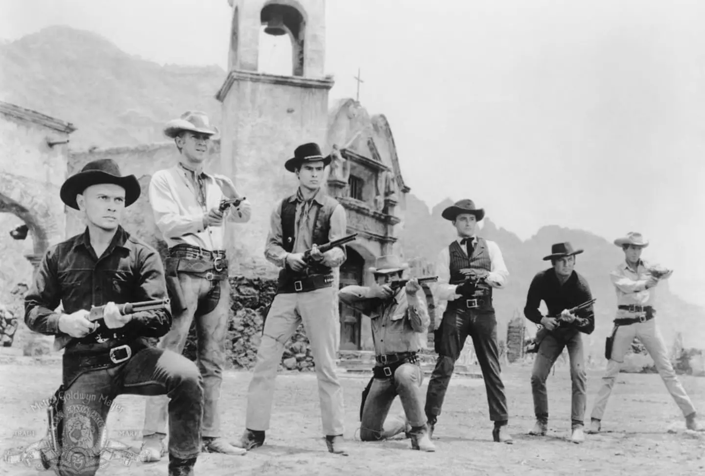 The Magnificent Seven - a remake of Seven Samurai.