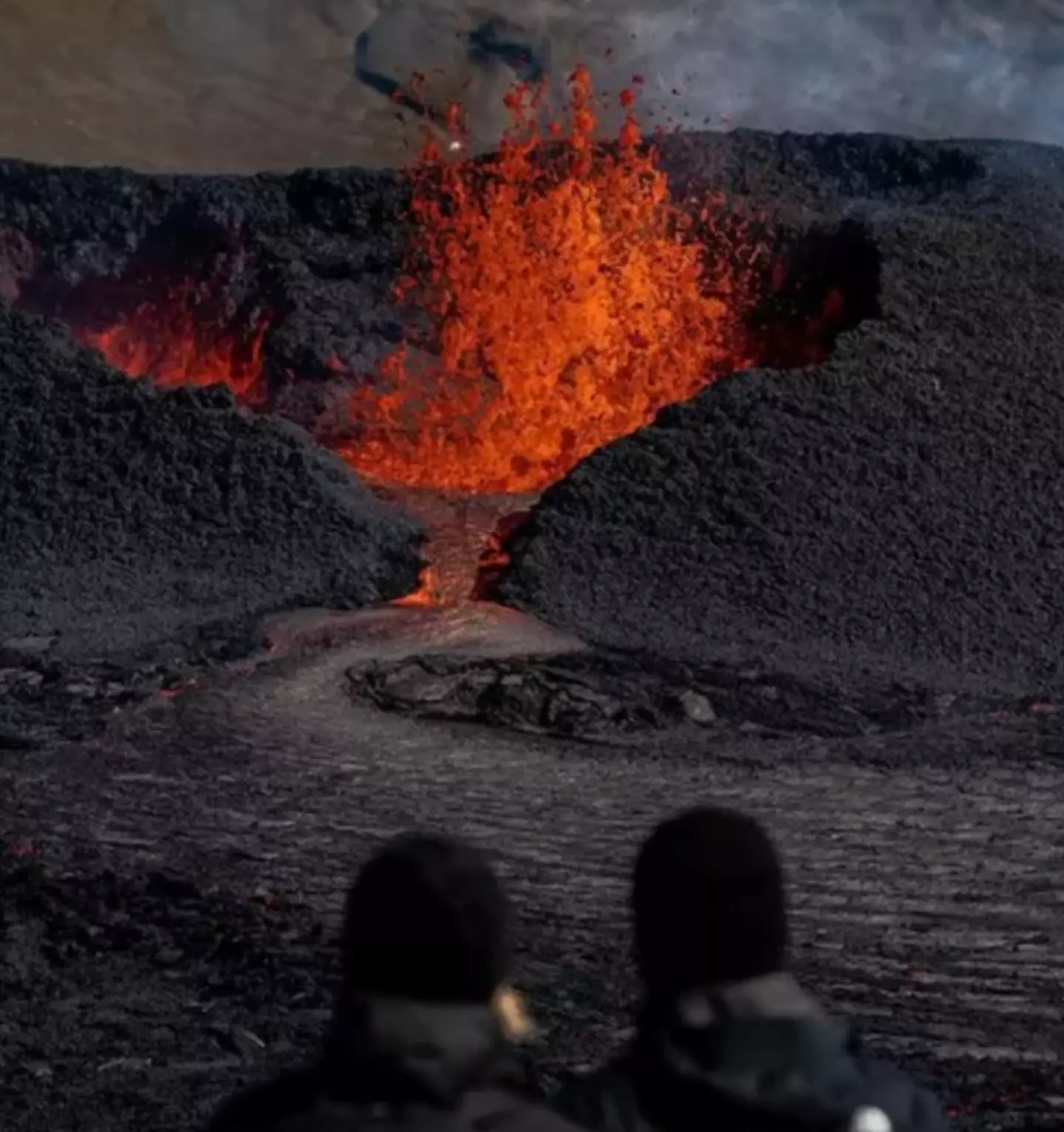 Officials are concerned a volcano could erupt in ‘hours or days’.