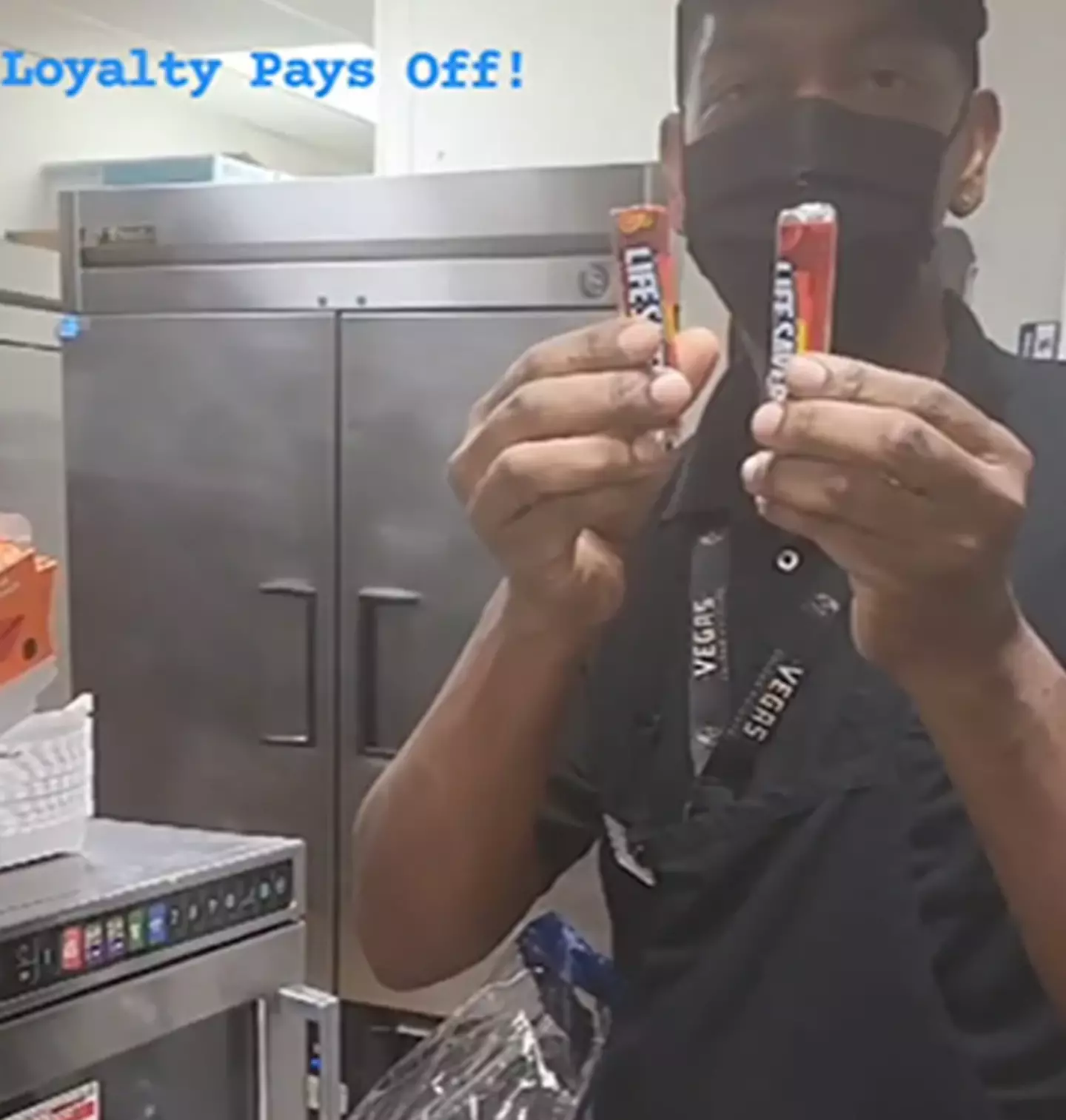 Kevin Ford was gifted just a goodie bag by Burger King after 27 years of employment.